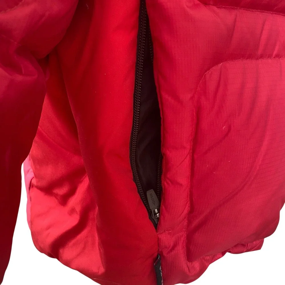 Vintage Polo Sport Ralph Lauren Red Down Feathers Puffer Jacket Men‎ Medium M